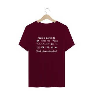 Nome do produto Camiseta quality - CALCULO CANON