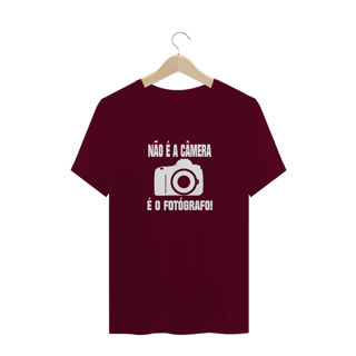 Nome do produto Camiseta Quality - É O FOTÓGRAFO