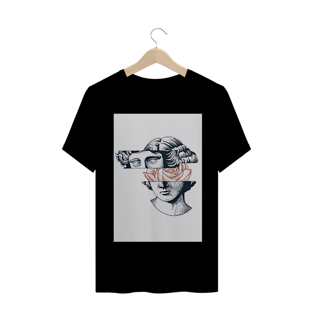 Nome do produtoCamiseta Vaporwave Monument Flower