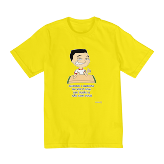 Nome do produto CAMISA QUALITY INFANTIL 10-14 - SATISFAÇÃO