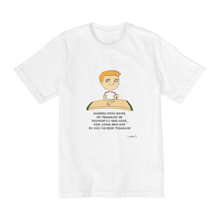 Nome do produto CAMISA QUALITY INFANTIL 2-8 - TRABALHO