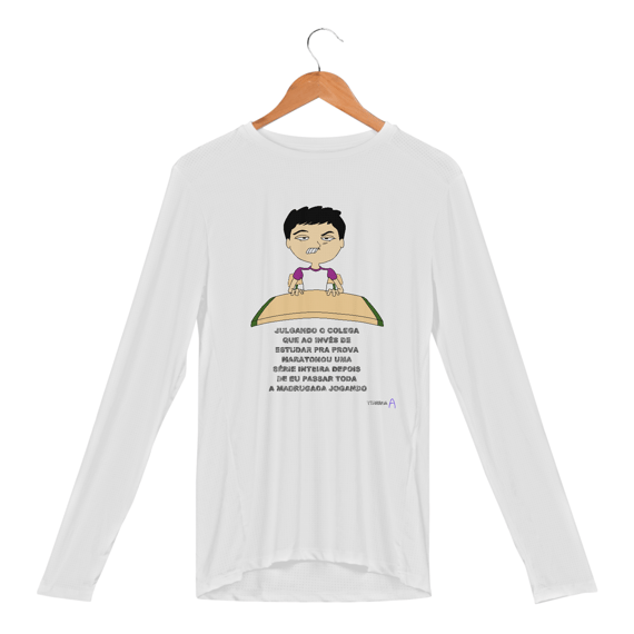 CAMISA MANGA LONGA SPORT DRY UV - DESPREZANDO
