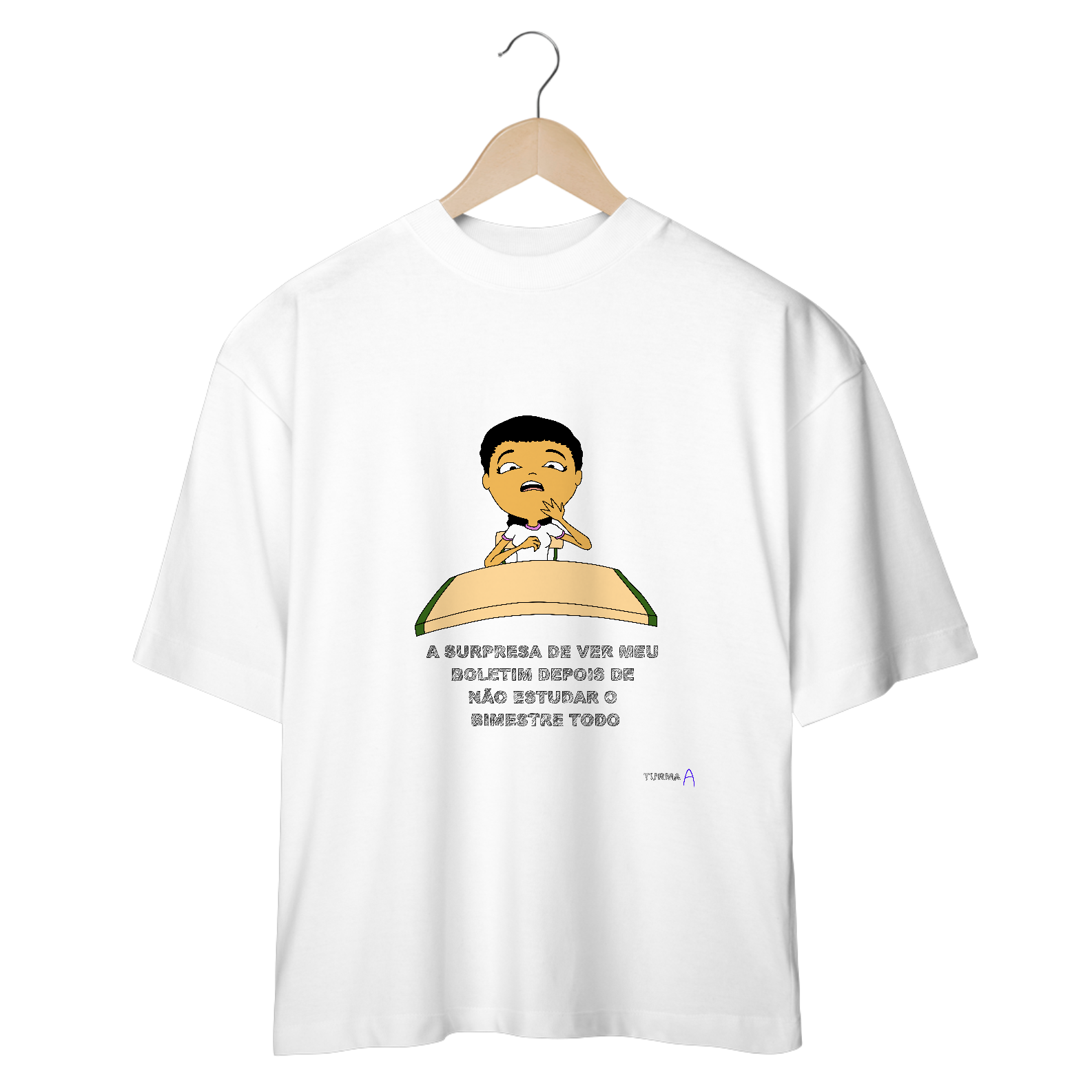CAMISA OVERSIZED - SURPRESA