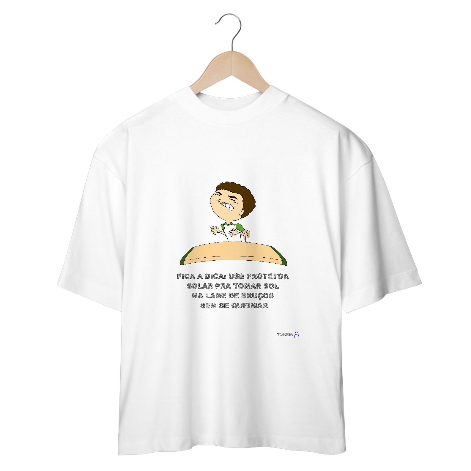 CAMISA OVERSIZED - PROTETOR SOLAR