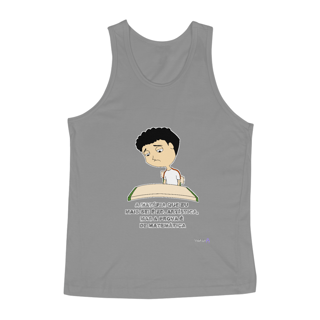 Nome do produto CAMISA REGATA MASCULINA QUALITY - TRISTE