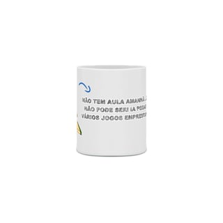 Nome do produto CANECA - JUSTO AMANHÃ