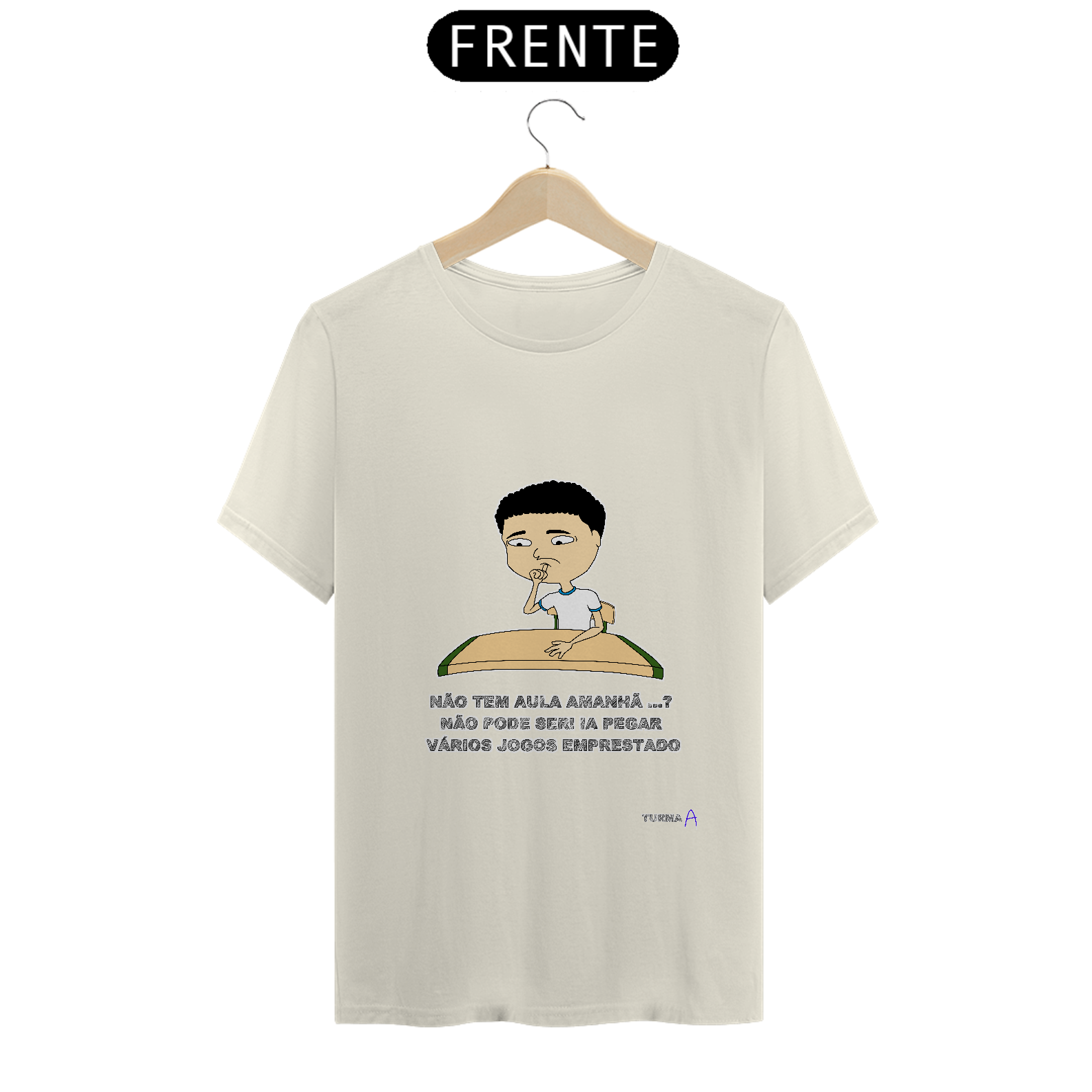 CAMISA PIMA - JUSTO AMANHÃ