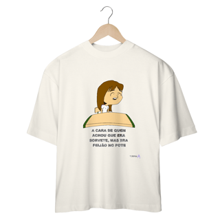 Nome do produto CAMISA OVERSIZED - DECEPÇÃO