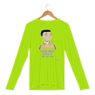Nome do produto CAMISA MANGA LONGA SPORT DRY UV - SATISFAÇÃO