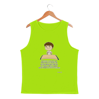 Nome do produto CAMISA REGATA MASCULINA SPORT DRY UV - PERNA DE PAL