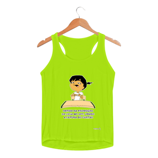 Nome do produto CAMISA REGATA FEMININA SPORT DRY UV - SUSTO