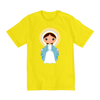 Nome do produto Camiseta infantil da Virgem Maria