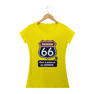 Nome do produto Camiseta ISAIAS 66. 