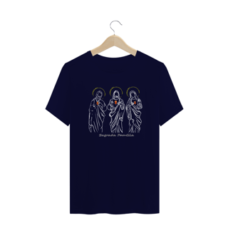 Nome do produto Camiseta plus size Sagrada Família