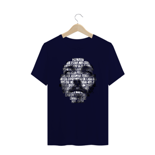 Nome do produto Camiseta Plus Size rosto do Cristo com oração do Pai Nosso