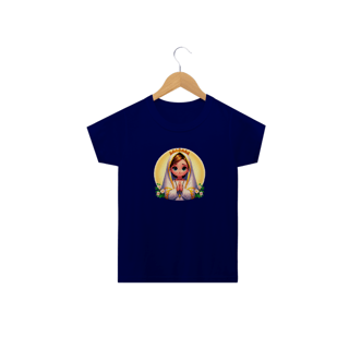 Nome do produto Camiseta infantil Nossa Sra de Fátima