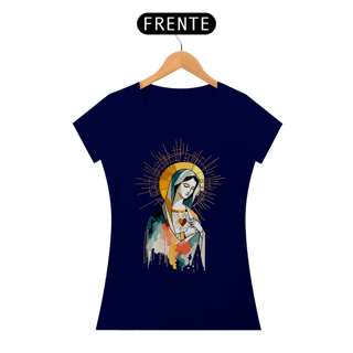 Nome do produto Camiseta pintura de Nossa Senhora