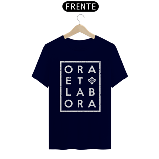 Nome do produto Camiseta Ora Et Labora - Reza e Trabalha