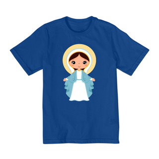 Nome do produto Camiseta infantil da Virgem Maria