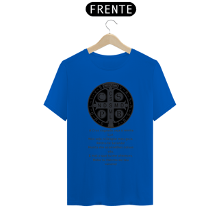 Nome do produto Camiseta Cruz e Oração de São Bento