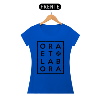 Nome do produto Camiseta Ora Et Labora - Reza e Trabalha