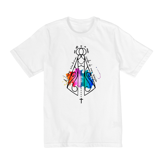 Camiseta infantil Nossa Sra Aparecida 2