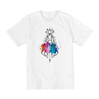 Nome do produto Camiseta infantil Nossa Sra Aparecida 2