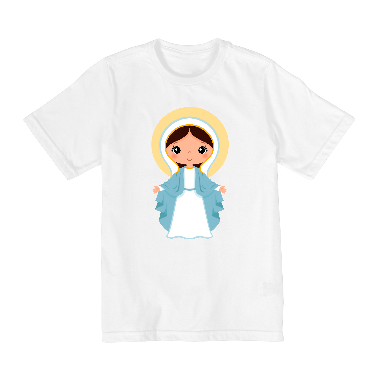 Camiseta Infantil da Virgem Maria