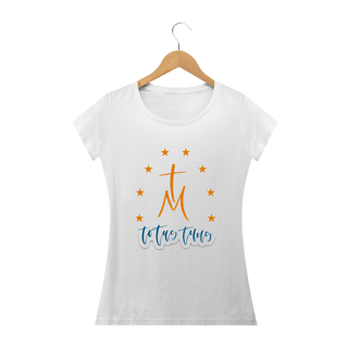 Nome do produto Camiseta Totus Tuus (todo teu - de Maria)