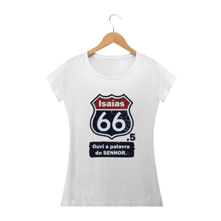 Nome do produto Camiseta ISAIAS 66. 