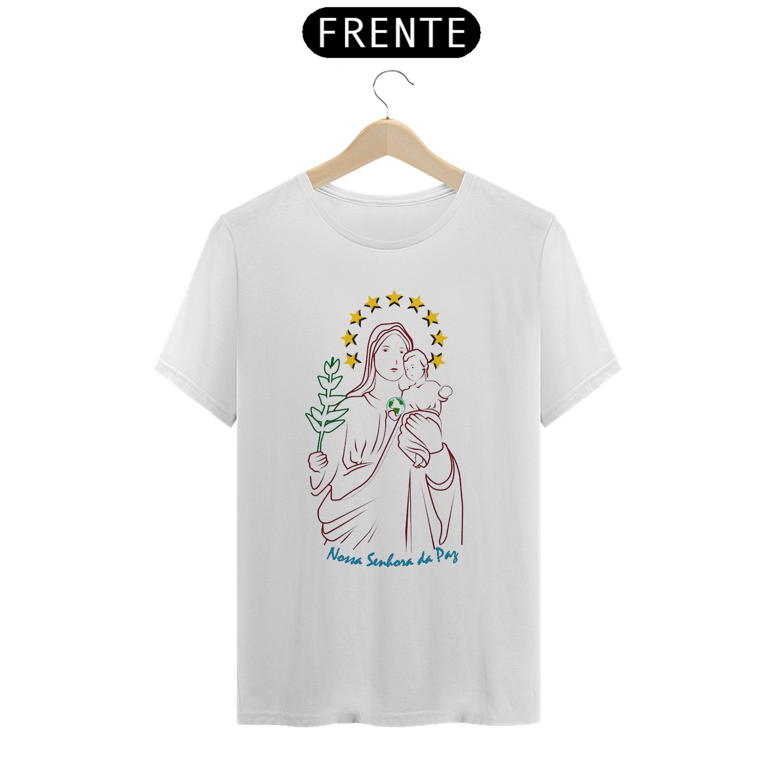 Camiseta Nossa Senhora da Paz