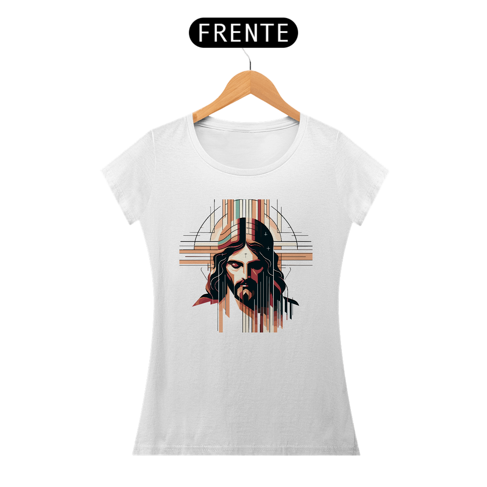 camiseta Rosto de Jesus