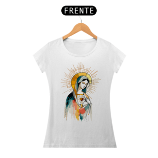 Nome do produto Camiseta pintura de Nossa Senhora