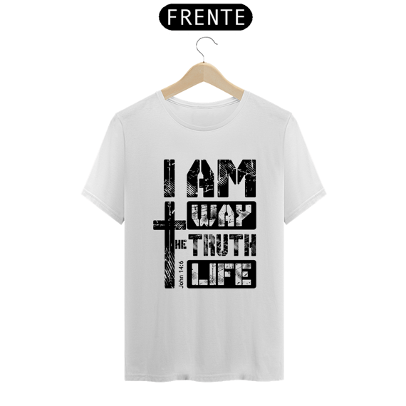 Camiseta O Caminho a Verdade e a Vida