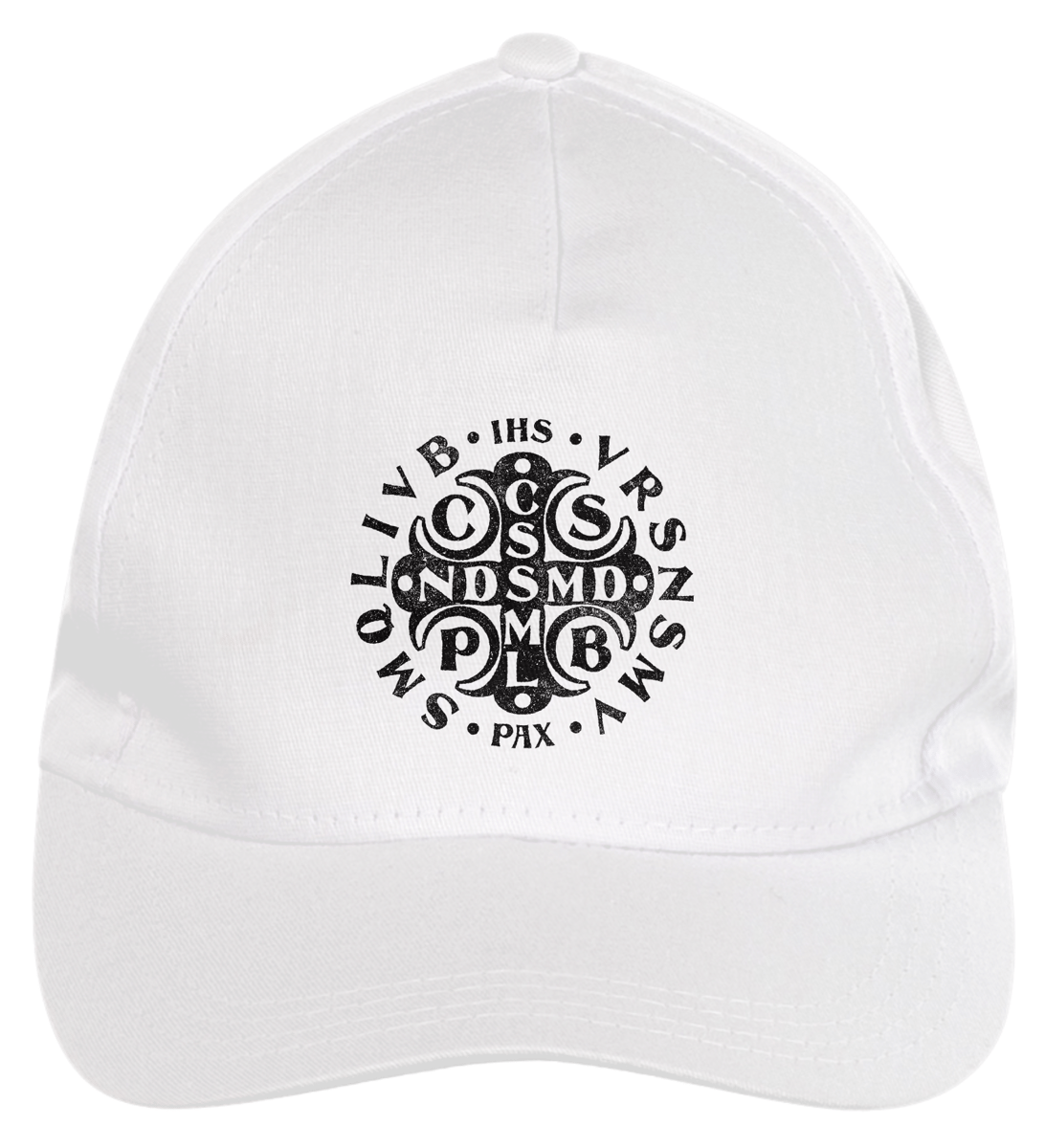 Nome do produto: Boné de brim Cruz de São Bento 1