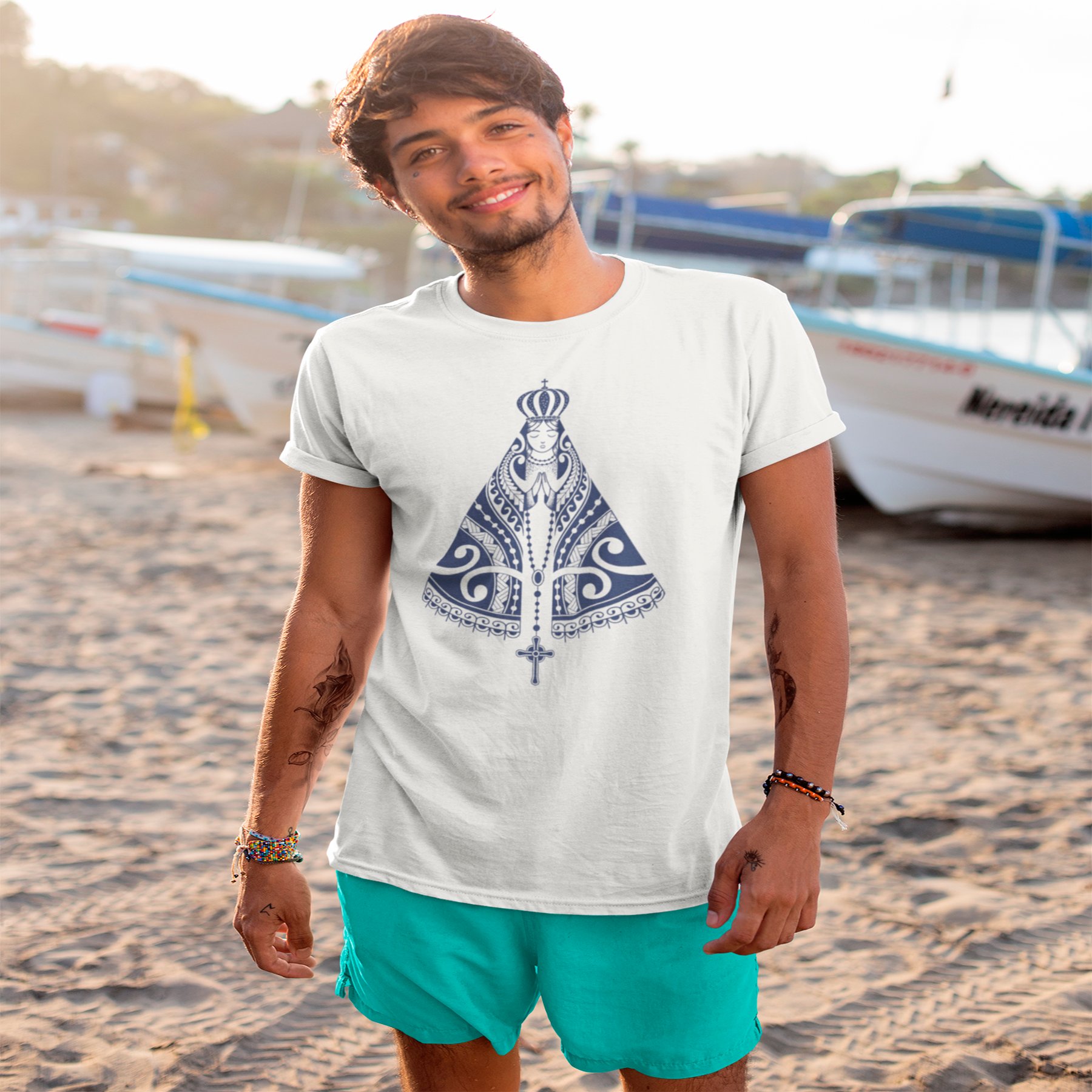 Camiseta Masculina Nossa Senhora Aparecida