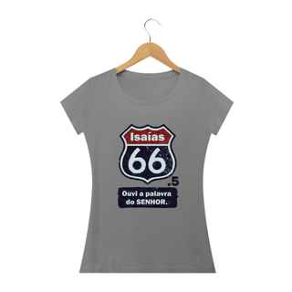 Nome do produto Camiseta ISAIAS 66. 