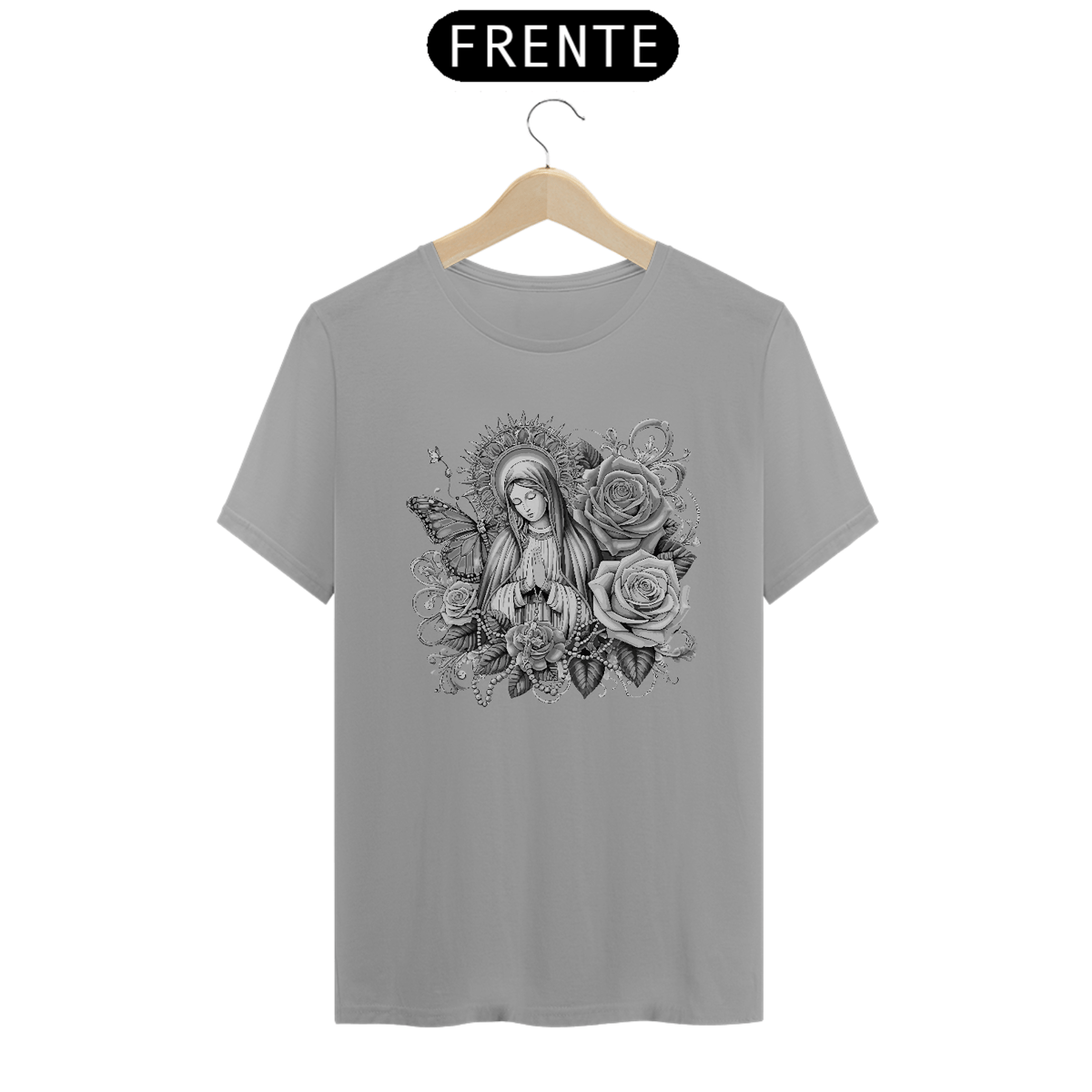 Nome do produto: Camiseta Virgem mãe do amor
