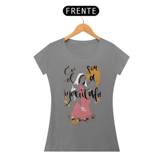 Nome do produto Camiseta EU SOU DA IMACULADA