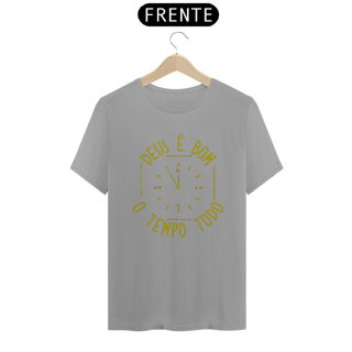 Nome do produto Camiseta DEUS É BOM O TEMPO TODO