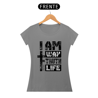 Nome do produto Camiseta O Caminho, a Verdade e a Vida