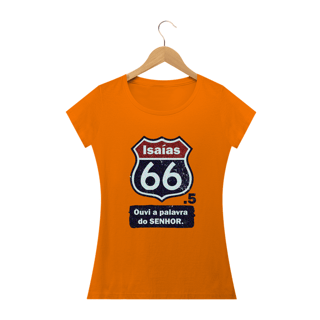 Nome do produto Camiseta ISAIAS 66. 