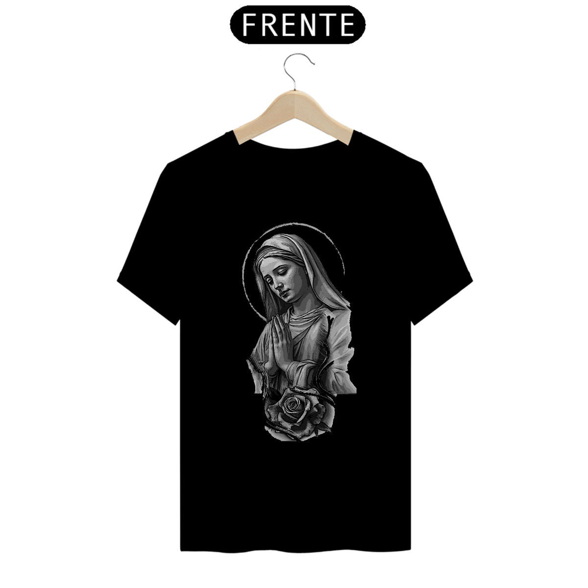 Nome do produto: Camiseta Santa Rosa de Lima