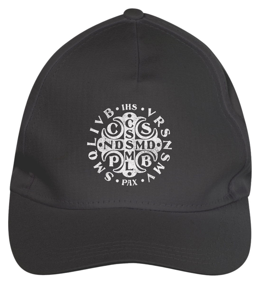 Nome do produto: Boné de brim Cruz de São Bento 1