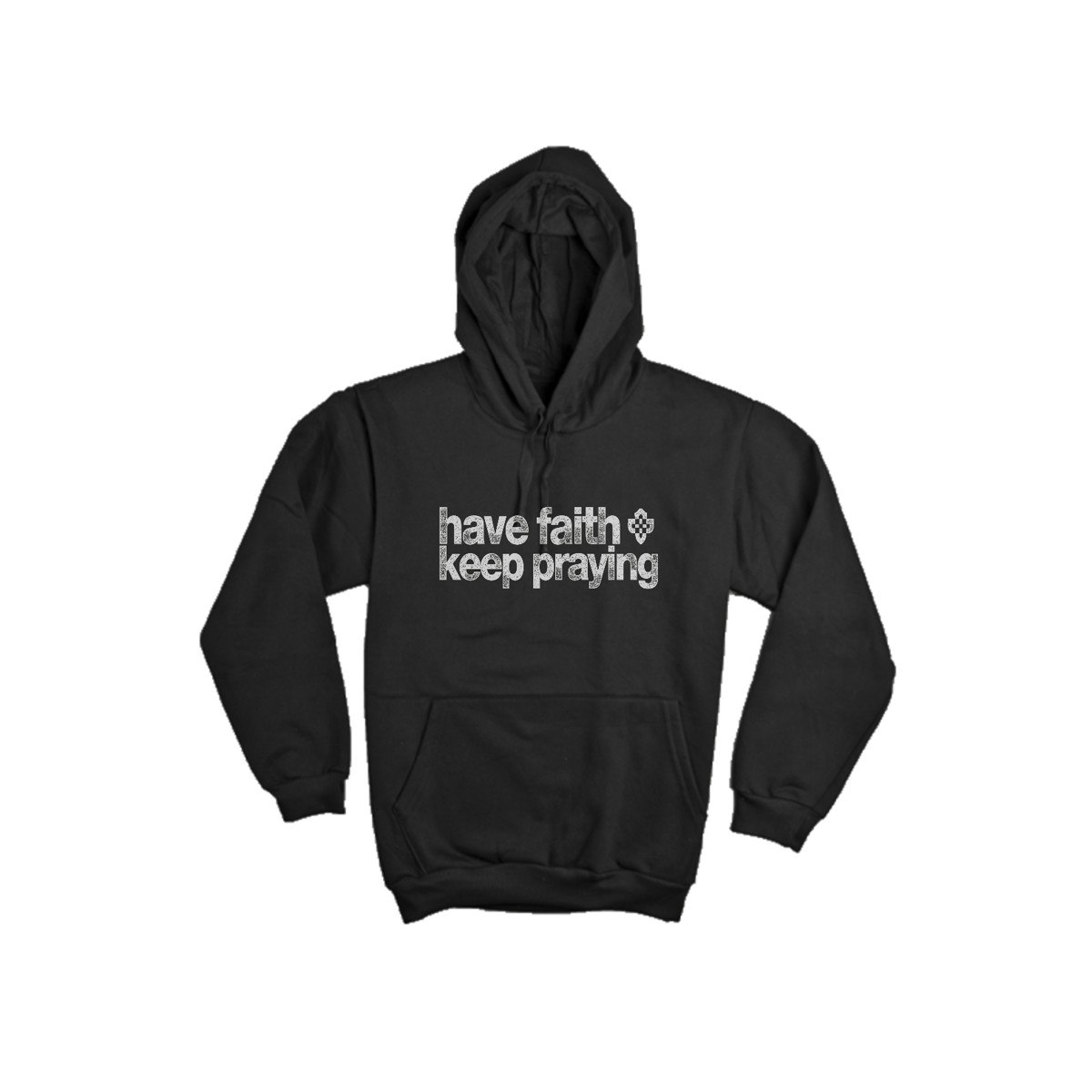 Nome do produto: Casaco Capuz Have Faith and Keep Praying