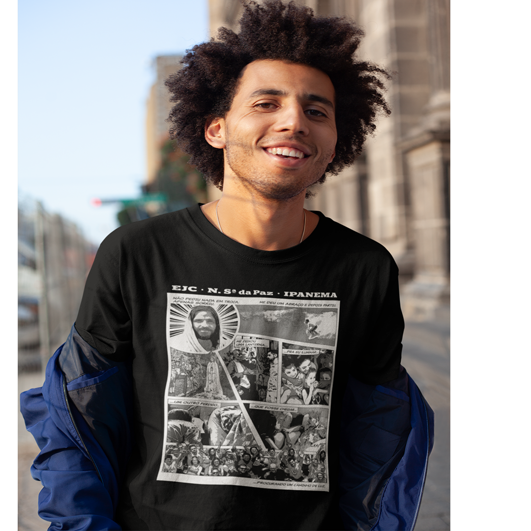 Nome do produto: Camiseta Masculina EJC N Sa da Paz Ipanema
