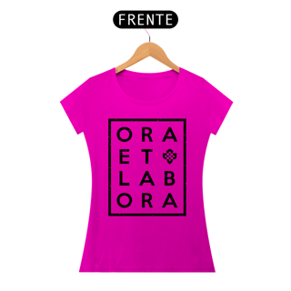 Nome do produto Camiseta Ora Et Labora - Reza e Trabalha