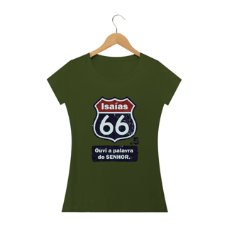 Nome do produto Camiseta ISAIAS 66. 