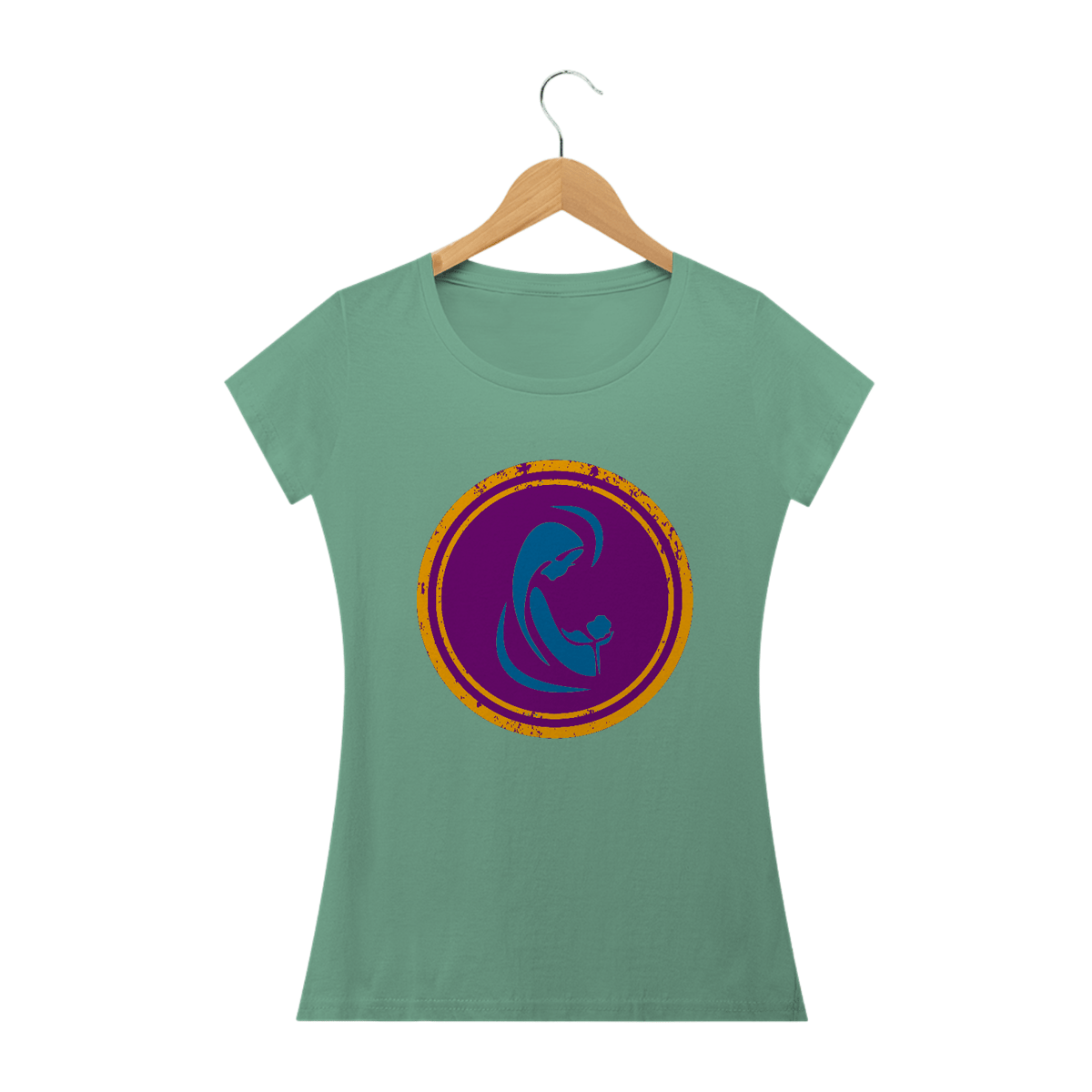 Nome do produto: Camiseta Maria Mãe de Deus