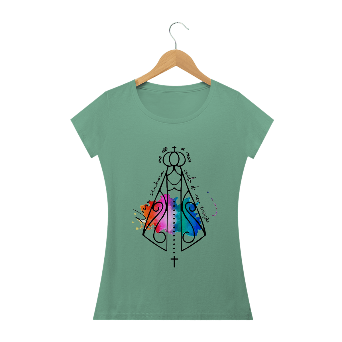 Nome do produto: Camiseta Nossa Senhora